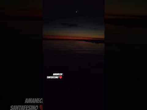 amaneciendo en san Fabián(santa fe)