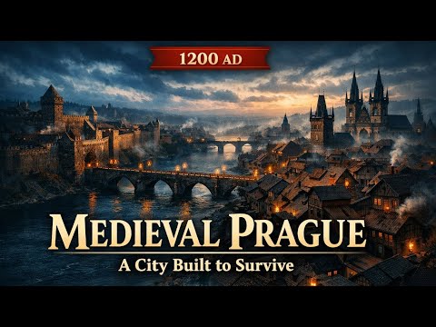 Prague 1200 AD | Inside a Medieval City Built to Survive | Ancient Europe Documentary