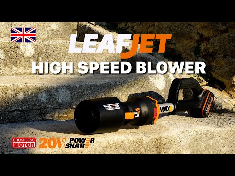 Worx WG543E LEAFJET Cordless Leaf Blower 20V 12