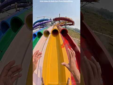 El Parque Acuático Abandonado Y El Agua Verde 😨💚 #shorts