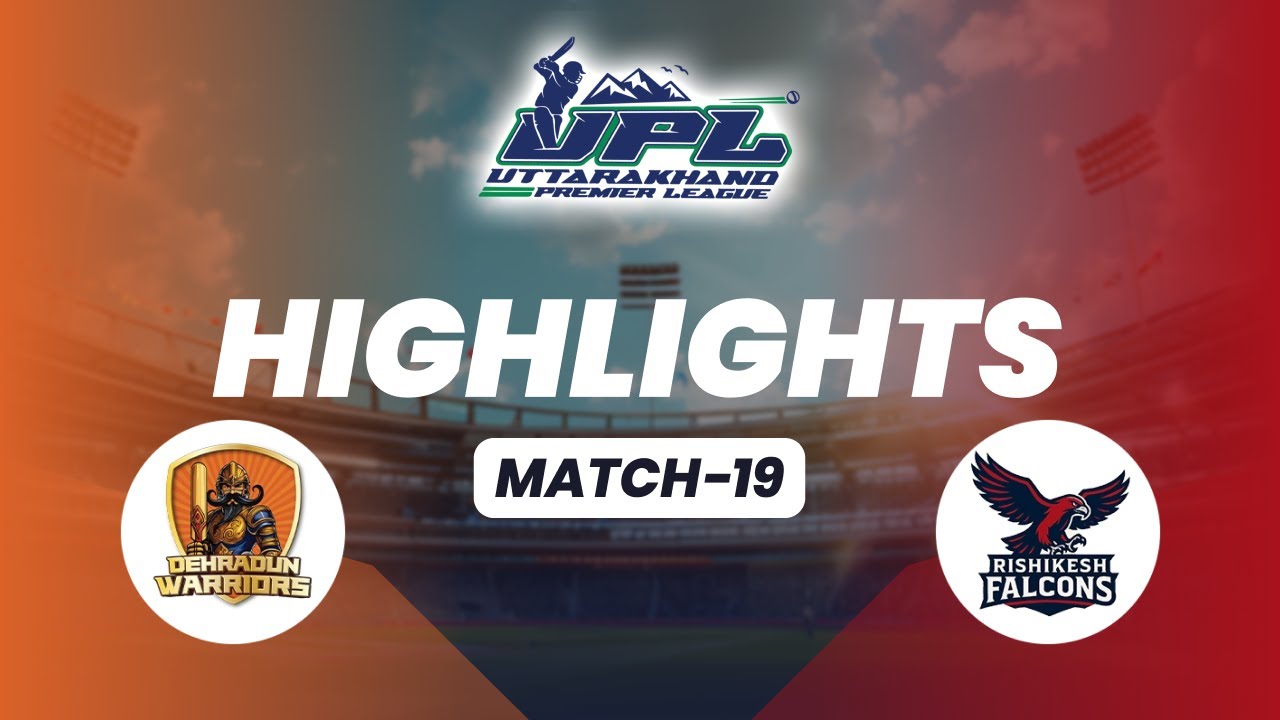 Dehradun Warriors VS Rishikesh Falcons