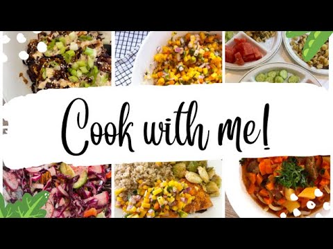 COOK 5 DINNERS WITH ME!