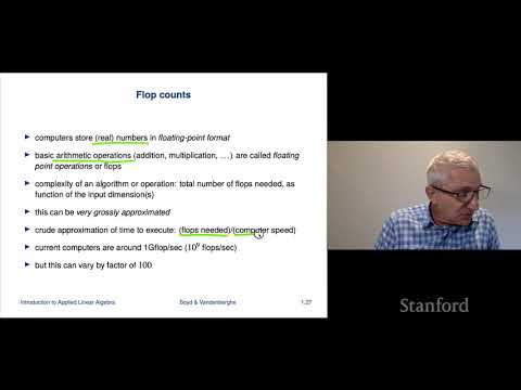 Stanford ENGR108 Introduction to Applied Linear Algebra | 2020 | Lecture 1 Introduction