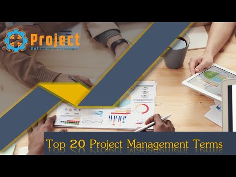 Top 20 Project Management Terms