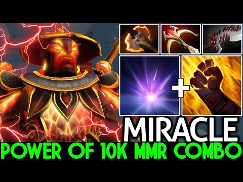 MIRACLE [Ember Spirit] Epic 10K MMR Combo with Signature Hero 7.26 Dota 2