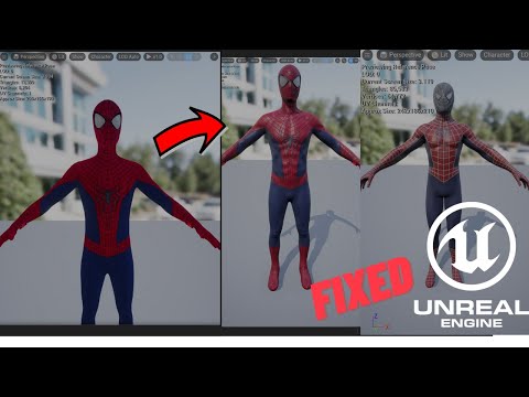 Fixed : AccuRig & Mixamo 3D Character Texture & Transparency Issue in Unreal Engine