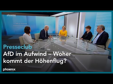 Presseclub: AfD im Aufwind – Woher kommt der Höhenflug?