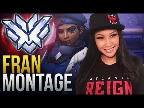 Fran - FLEX / SUPPORT (GM/TOP 500) - Atlanta Reign - Overwatch Montage