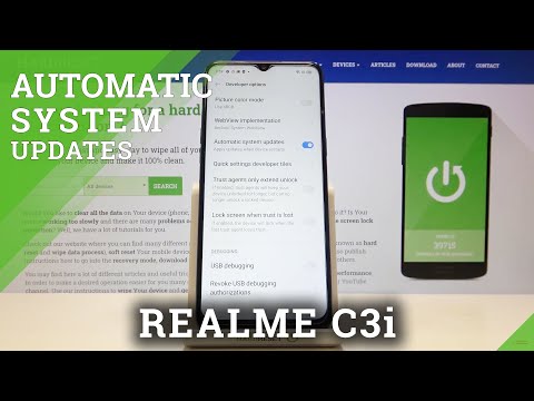 How to Activate Automatic System Updates on REALME C3i – Turn On Auto System Update