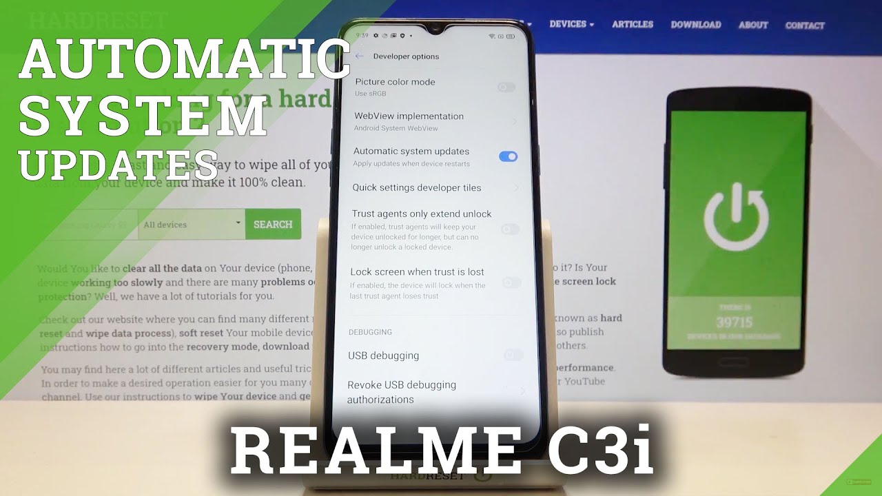 How to Activate Automatic System Updates on REALME C3i – Turn On Auto System Update