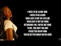TEMS - WHAT YOU NEED (Lyrics)