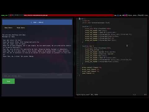 terminal-messenger Demo