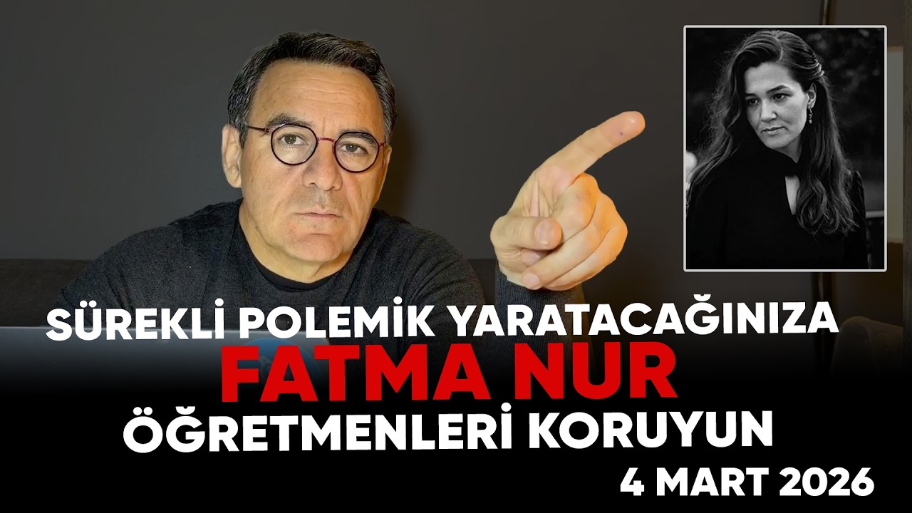 Deniz Zeyrek: " Sürekli polemik yaratacağınıza, Fatma Nur Öğretmenleri koruyun" #fatmanuröğretmen