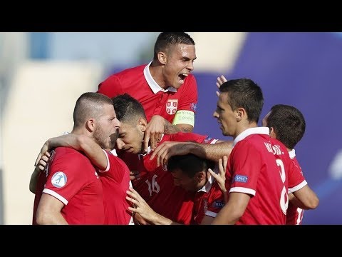 Uroš Djurdjević Goal vs Macedonia | Serbia U-21 2-2 Macedonia U-21| UEFA EURO U21 2017