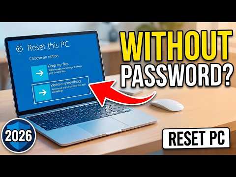 How to Reset Windows 11 Without Password (2026 Full Tutorial)