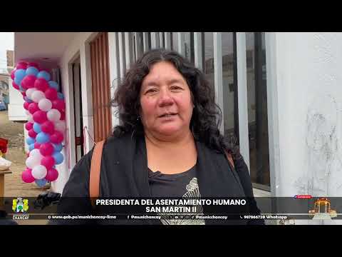 CHANCAY FORTALECE LA SEGURIDAD ALIMENTARIA CON EL NUEVO COMEDOR POPULAR SAN MARTÍN II