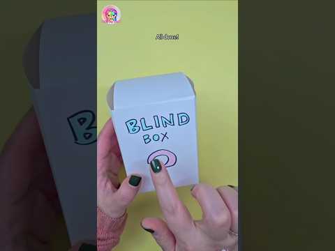 How to make a Blind box #paperdiy #tutorial