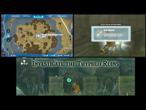 How to complete the Thyphlo Ruins quest -- The Legend of Zelda: Tears of the Kingdom