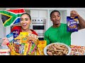 Trying AFRICAN SNACKS For The First Time!!