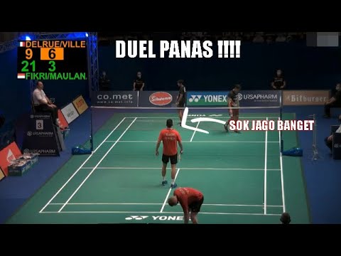 MD - M. SHOHIBUL FIKRI/BAGAS MAULANA VS FABIEN DELRUE/WILLIAM VILLEGER - 32 BESAR HYLO Open 2021