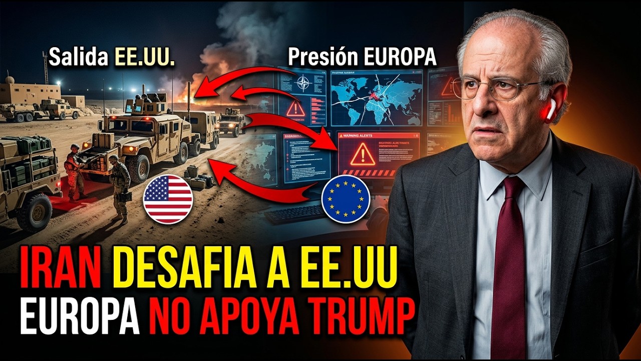 ¡Irán expulsa a EE.UU. del Medio Oriente! Trump queda bajo presión sin el respaldo de la UE | Prof