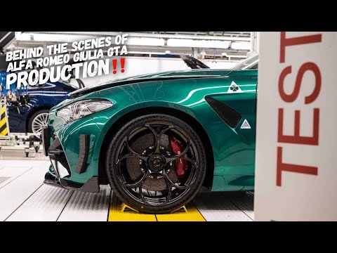 Thumbnail for Watch How The 2021 Alfa Romeo Giulia GTA Gets Built In Factory! by Alfa Romeo