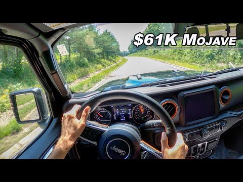 2020 Jeep Gladiator Mojave On/Off Road POV (Binaural Audio)