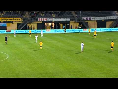 Michael Vakalopoulos, yellow #3: SC Veendam v SC Cambuur-Leeuwarden 01.10.2012 part2