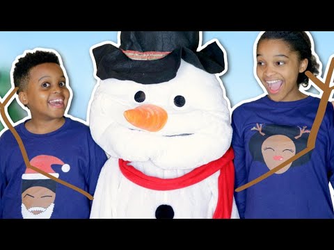 This Evil Snowman HATES Kids!? - Shiloh and Shasha VS Evil Snowman