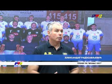 RK Vranje 1957 u subotu dočekuje Dubočicu / RTV Vranje / 12. 10. 2023.