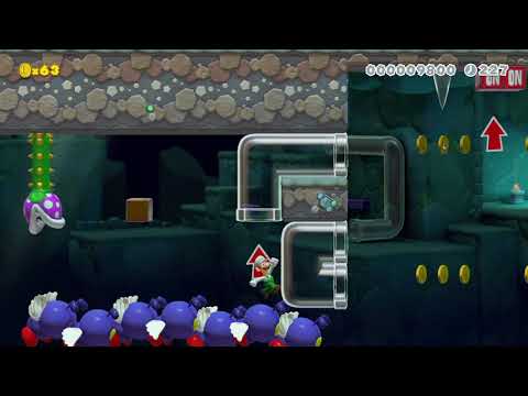 Super Mario Maker 2 - アリへいの住む洞窟/Ant Trooper Cave by ケイノックス - No Commentary