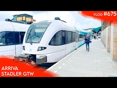Mit dem ARRIVA GTW nach Eemshaven | TripReport | Vlog 675