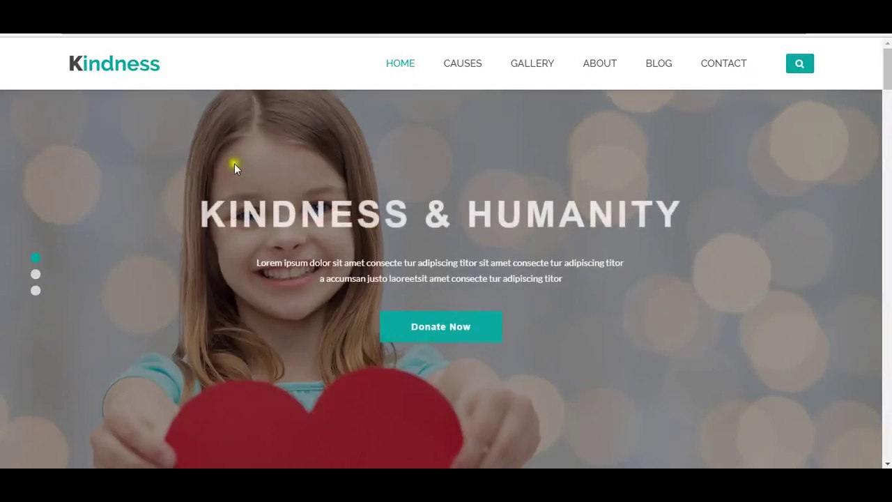 Free Premium HTML5 Template for Nonprofit, Crowdfunding & Charity