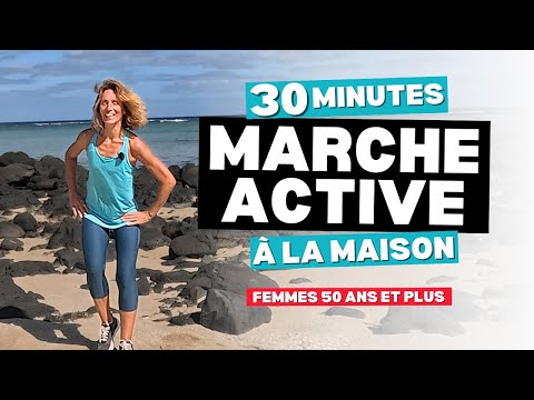 MARCHE ACTIVE 30 MIN - Cardio en Conscience pour être en Forme à 50 Ans et plus (Mix 2024)