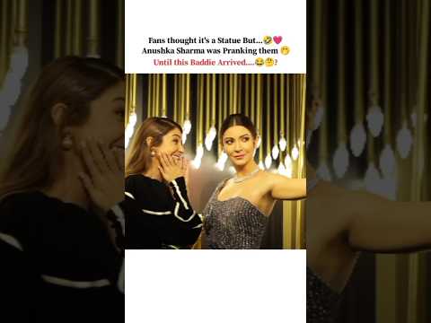 Anushka Sharma got pranked Herself 🤣🔥💗😂❤️#shortsfeed#bollywood#anushkasharma#viratkohli#iifaawards