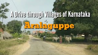 preview picture of video 'Drive through Karnataka Village - Aralaguppe'