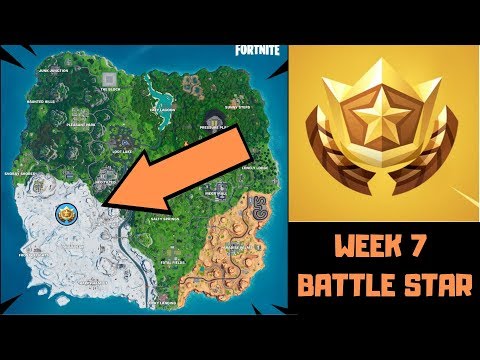 Season 10 X Week 7 Secret Battle Star Location Guide - Fortnite Summer Slurp
