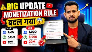 YouTube Monetization Update: 8000 Hours & 20M Views — Full Breakdown & Transcript