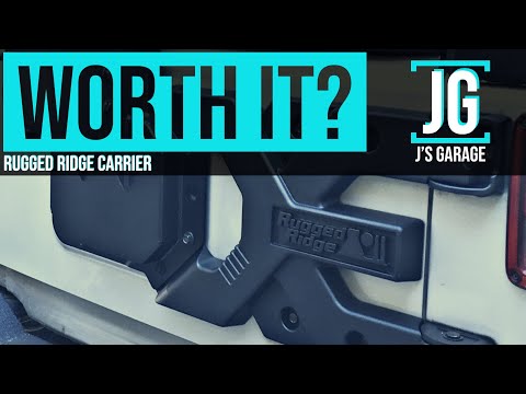 Worth Your Money? Rugged Ridge Tire Carrier