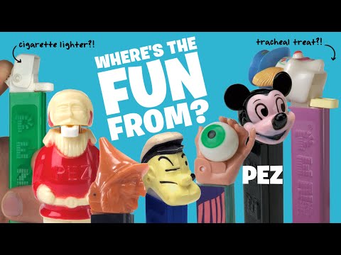 The Wonderfully Weird World of PEZ EXPLAINED! | Where's the Fun from?