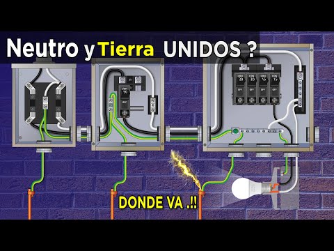 ¿Neutro y tierra física se unen? El error eléctrico que muchos cometen (NEC/NOM)
