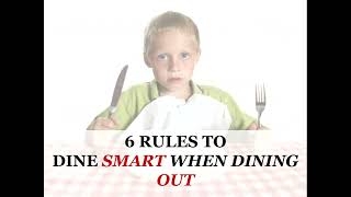 Healthy Dining Out Tips | OSF HealthCare