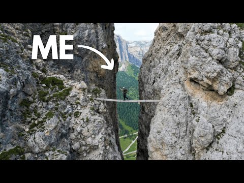 If you're only going to do one Ferrata in the Dolomites, Make it This One - Pisciadu