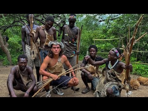 Heldag med jägarstammen HADZABE i Tanzania (vlogg 09)