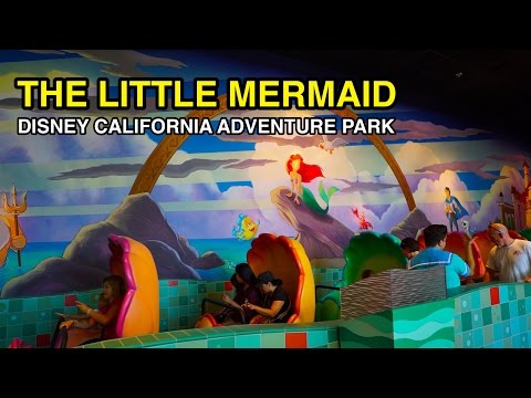 [4K] The Little Mermaid - Ariel's Undersea Adventure : Disney CA Adventure Park (Anaheim, CA)