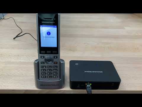 Grandstream DP730 DECT ragelis video