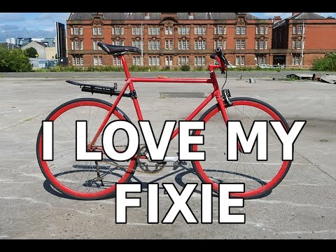 Ali Clarkson Vlog 20 - I love my fixie