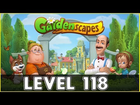 Gardenscapes Level 118 | No Boosters