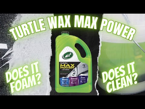 Turtle Wax Max Power Review & Testing | Car Wash & Foaming Tips