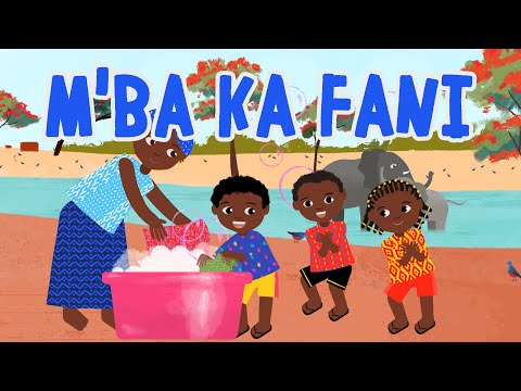 Bambara - M'ba ka fani - Comptine africaine pour les petits (avec paroles)